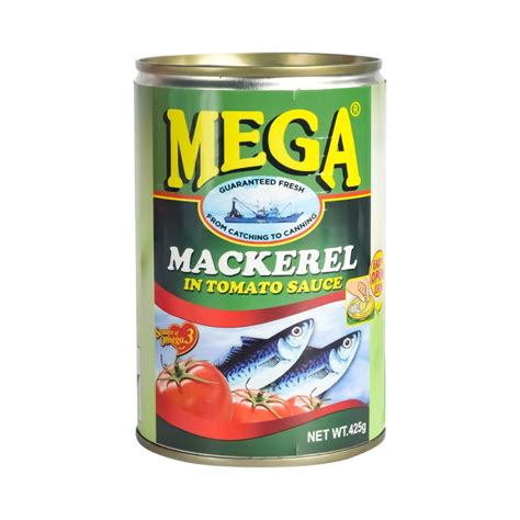 Mega Mackerel In Tomato Sauce EOC 425g .